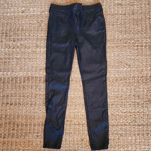 Chic Black Slim Fit Pants - Picture 1 of 6